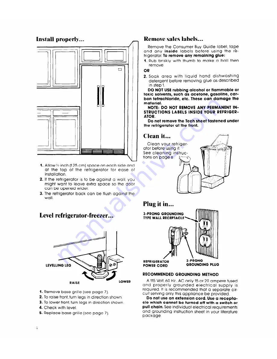 Whirlpool EDI9SK Скачать руководство пользователя страница 4