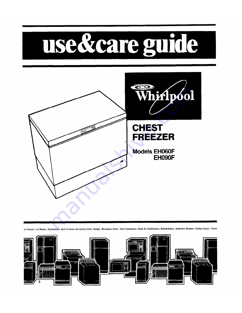 Whirlpool EH060F Скачать руководство пользователя страница 1