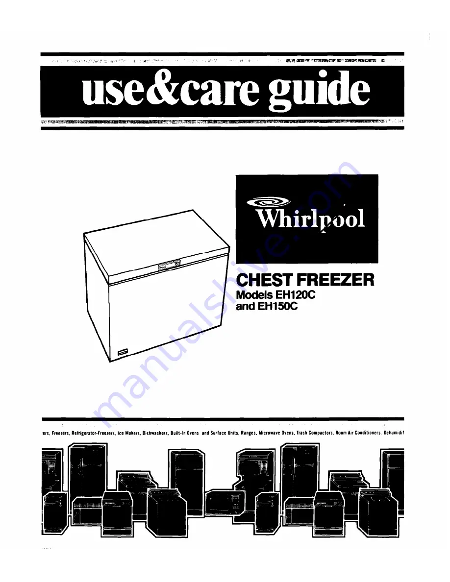 Whirlpool EH120C Use & Care Manual Download Page 1