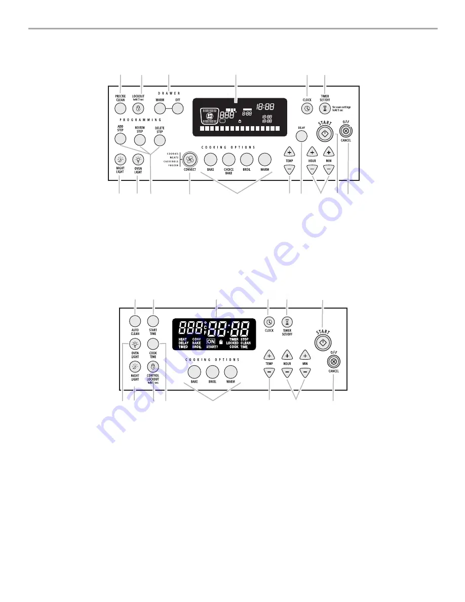 Whirlpool ELECTRIC RANGE Use & Care Manual Download Page 43