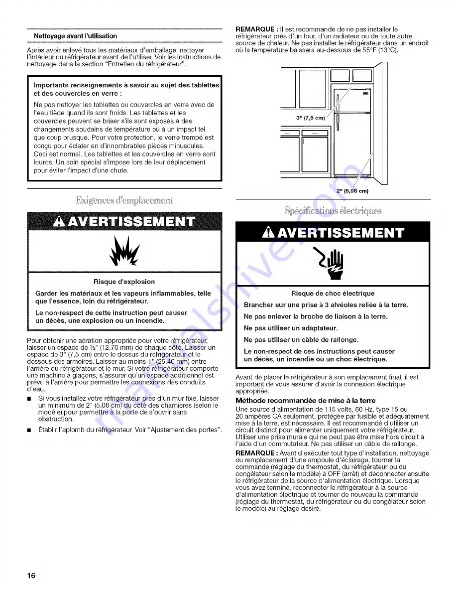 Whirlpool ER8MHKXRB02 Use & Care Manual Download Page 16