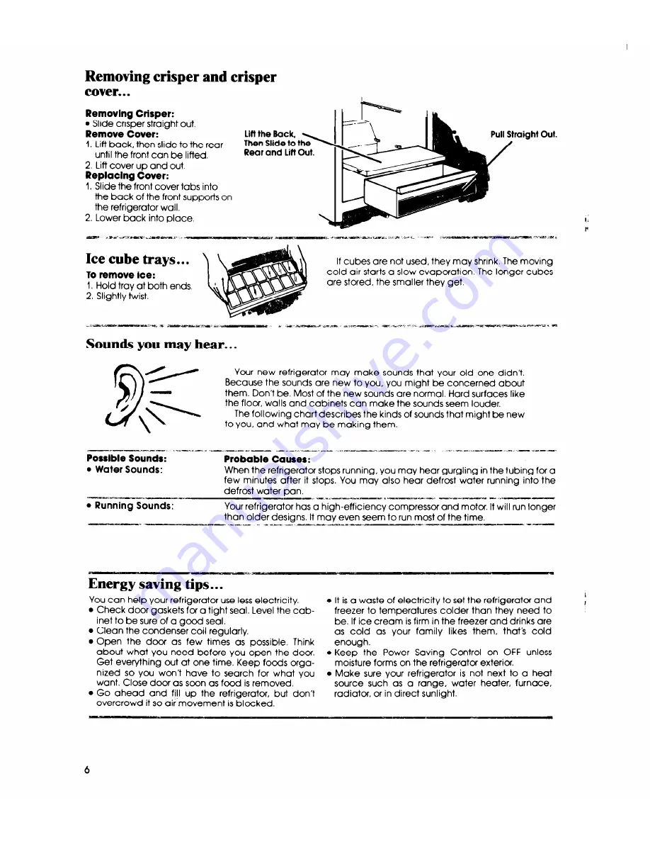 Whirlpool ET12PC Use And Care Manual Download Page 6