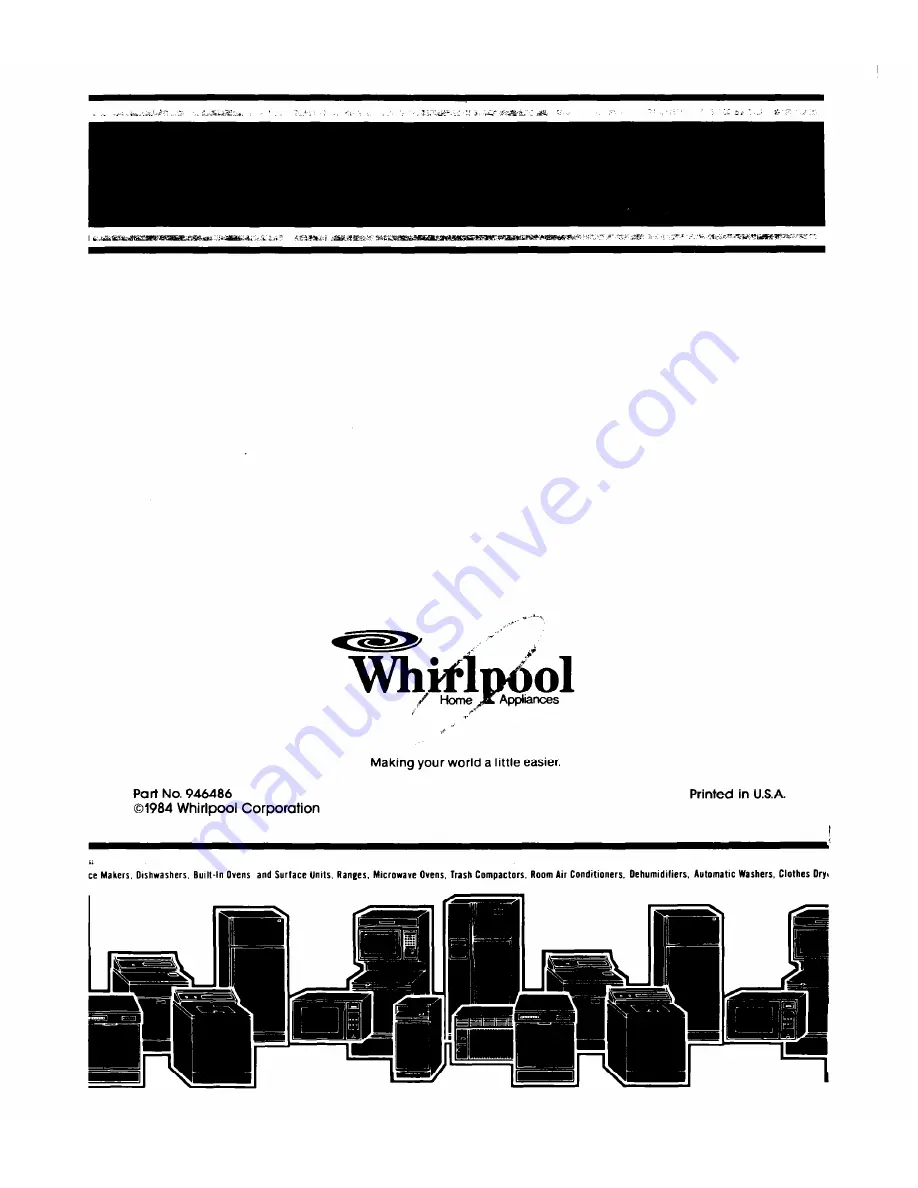 Whirlpool ET12PC Use And Care Manual Download Page 12