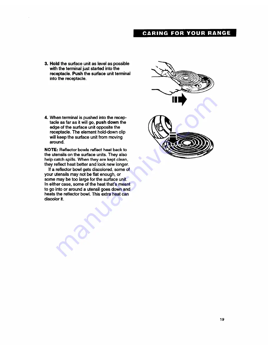 Whirlpool FEP310B Скачать руководство пользователя страница 19