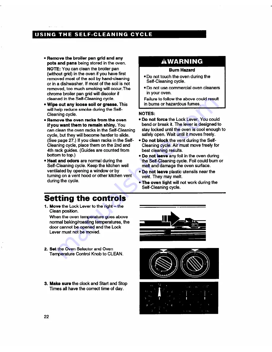 Whirlpool FES310B Use And Care Manual Download Page 22