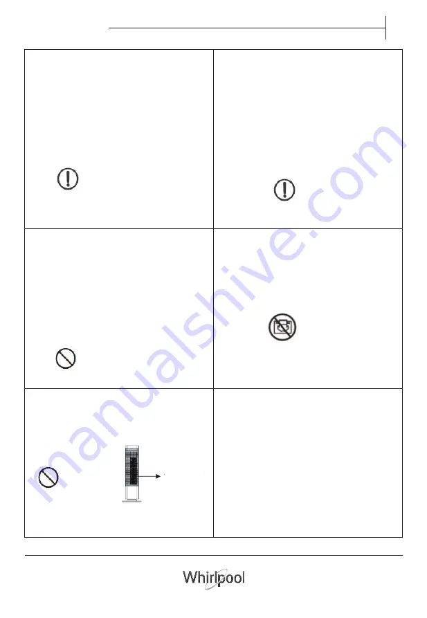 Whirlpool FHT1200 Health & Safety, Use & Care And Installation Manual Download Page 17