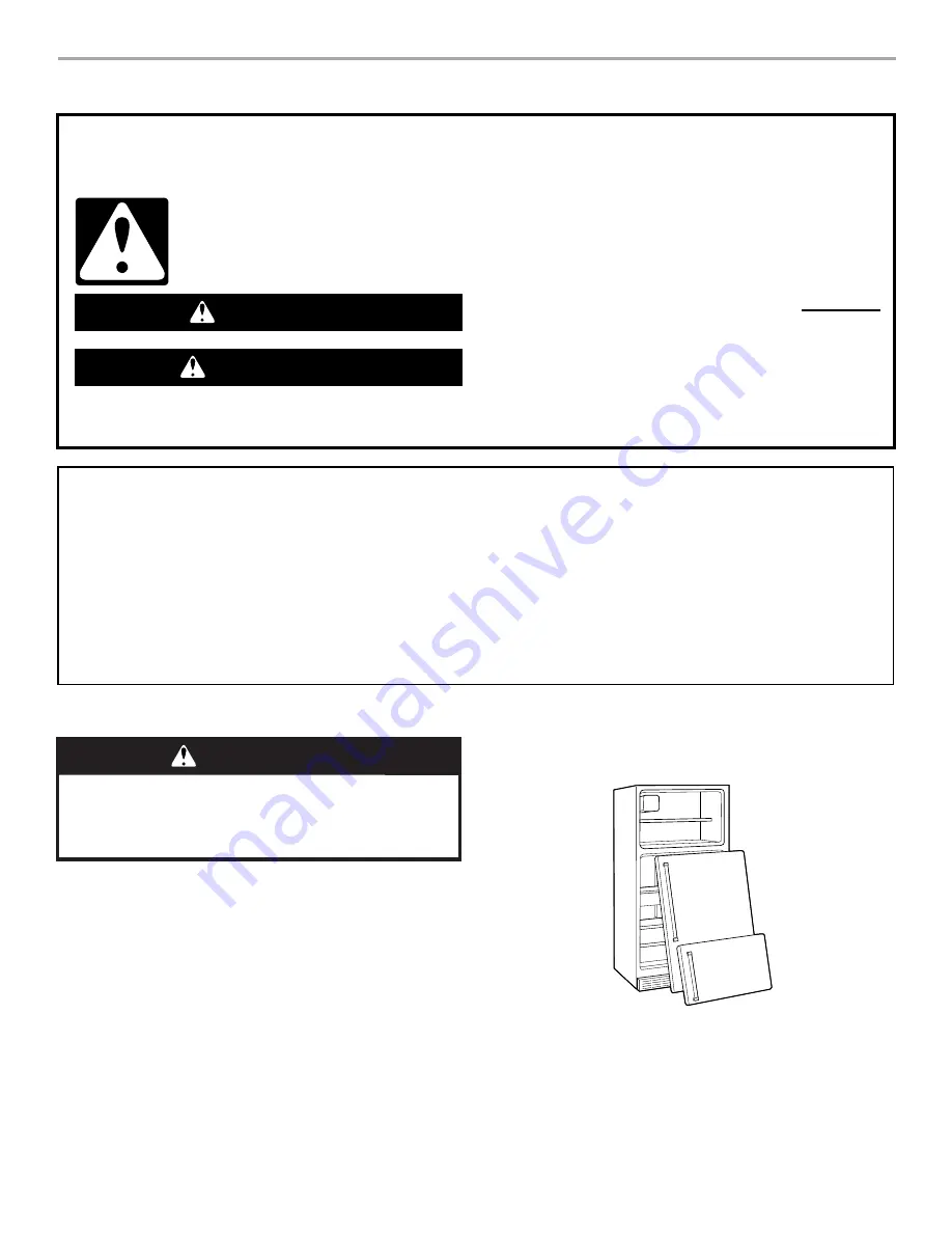 Whirlpool GARF19XXPK00 Скачать руководство пользователя страница 3