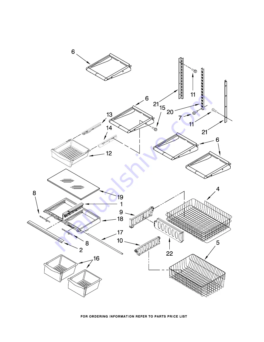 Whirlpool GB2FHDXWB00 Parts List Download Page 11