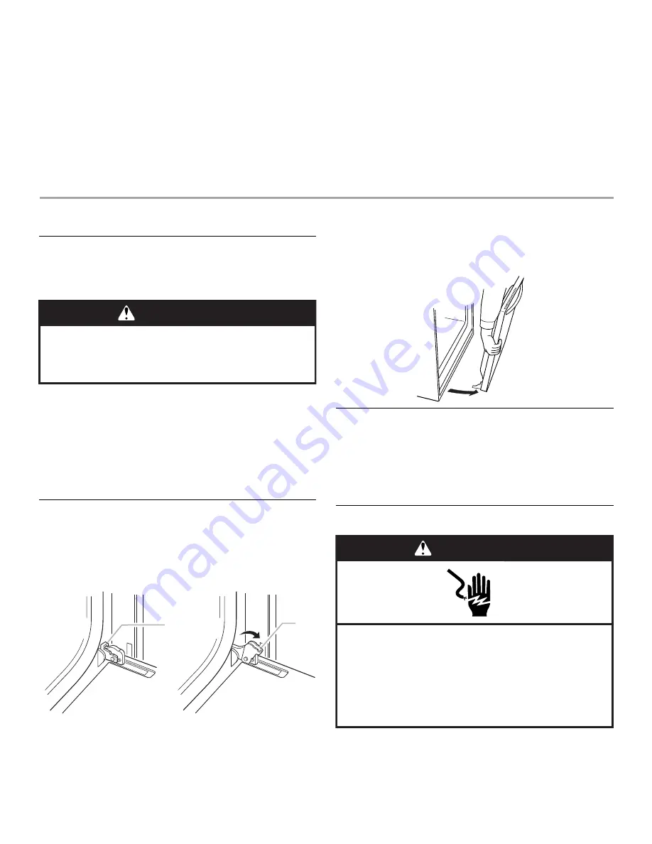 Whirlpool GBD279PVB Installation Instructions Manual Download Page 5