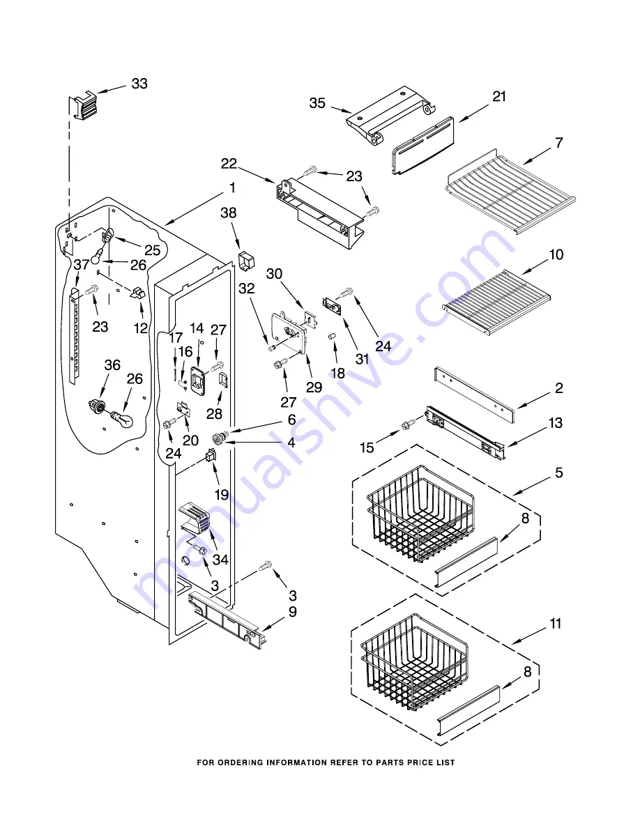 Whirlpool GC3NHAXVA01 Parts Manual Download Page 5