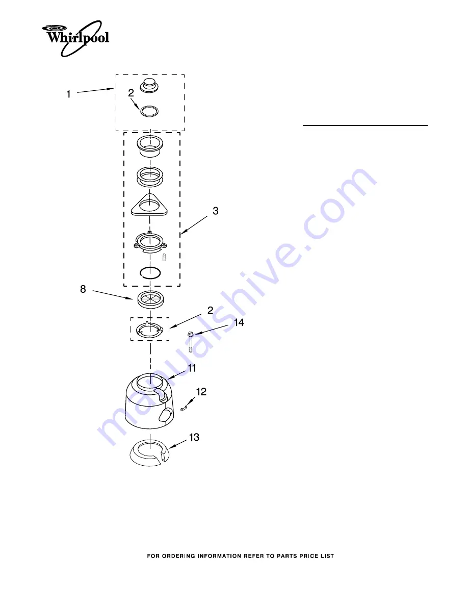 Whirlpool GC5000XE Скачать руководство пользователя страница 1