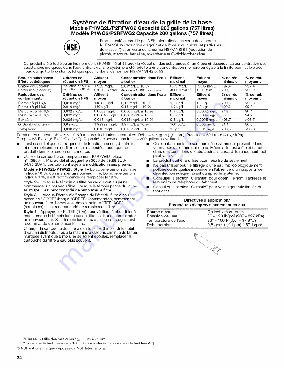 Whirlpool GD5NVAXWA00 User Instructions Download Page 34