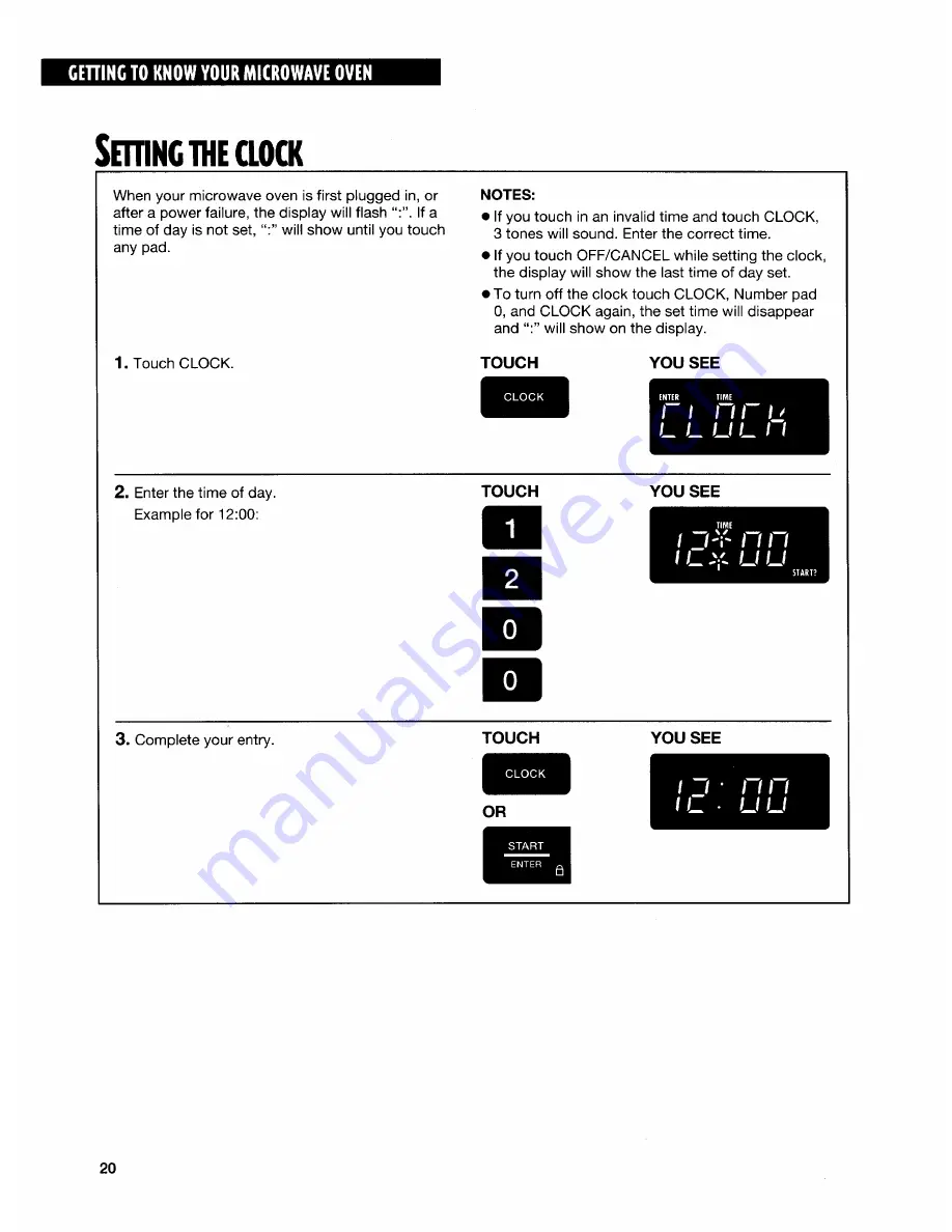 Whirlpool GH7145 Скачать руководство пользователя страница 20