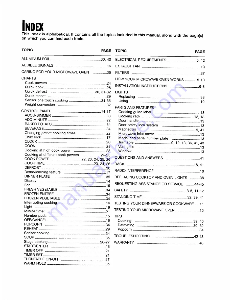 Whirlpool GH7145 Скачать руководство пользователя страница 46