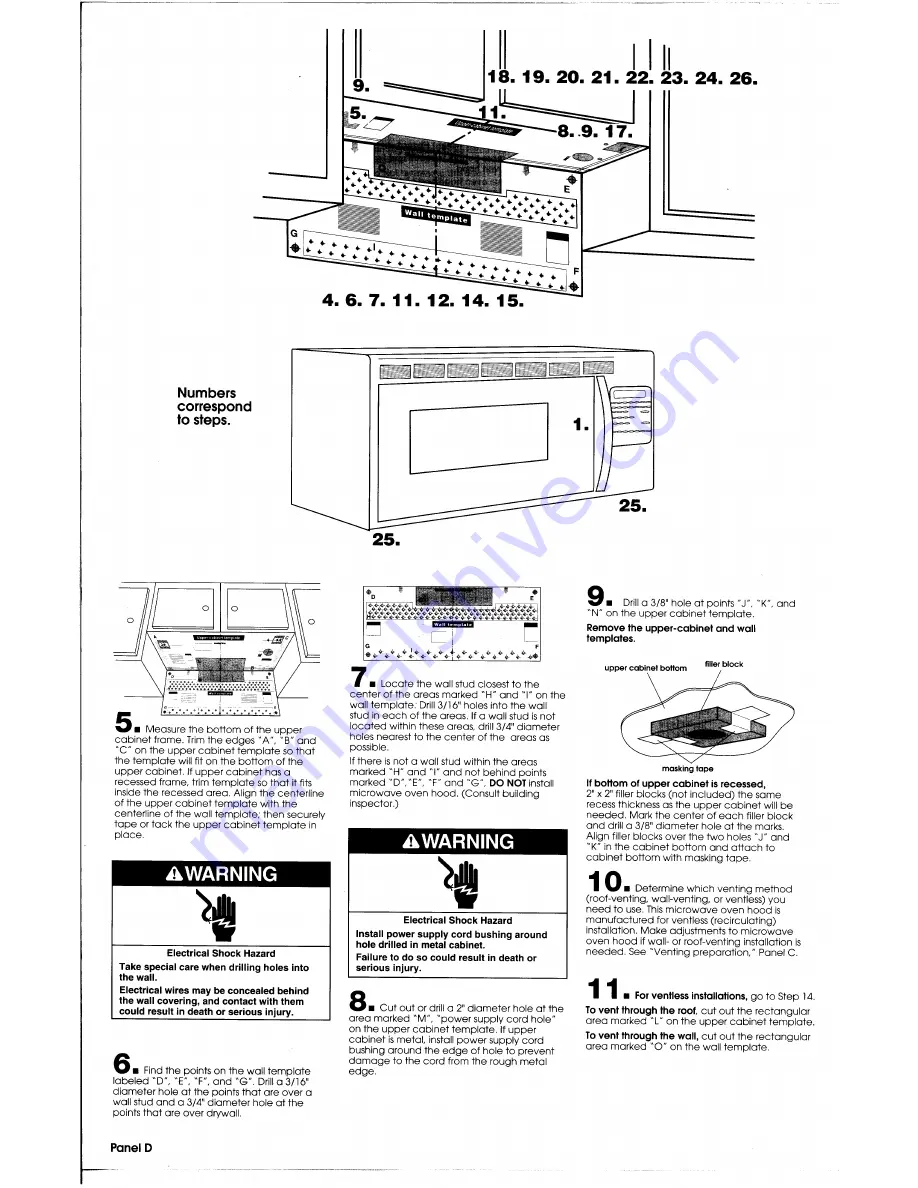 Whirlpool GH7155XK Installation Instructions Manual Download Page 5