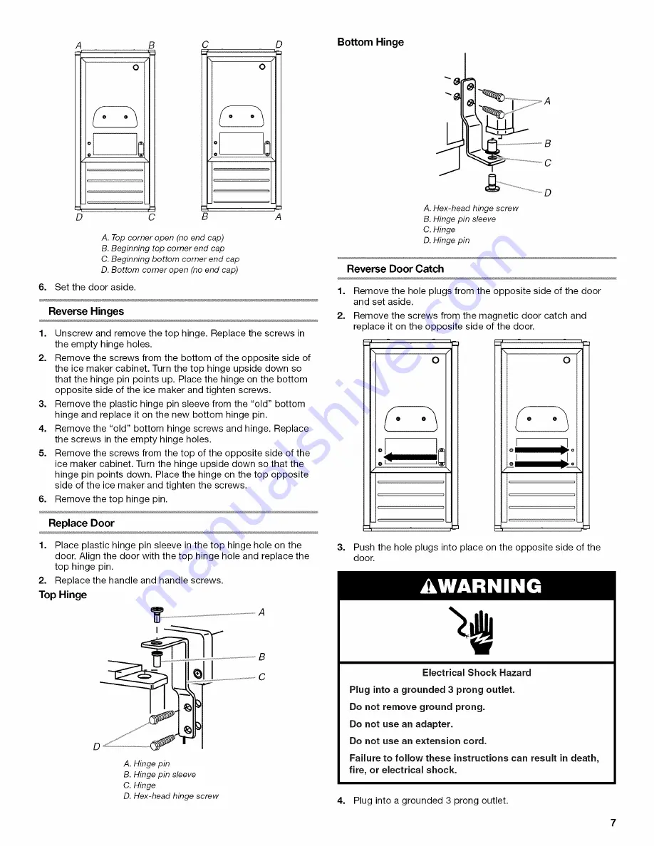 Whirlpool GI15NDXXB2 Скачать руководство пользователя страница 7