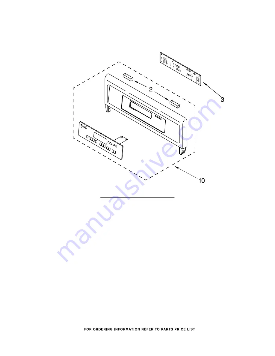 Whirlpool GMC275PDB6 Parts List Download Page 3