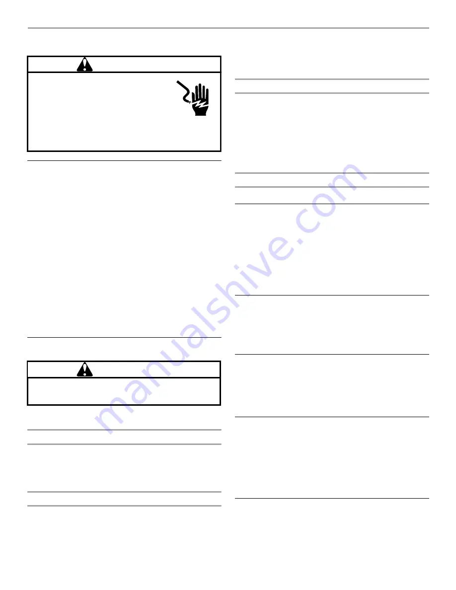 Whirlpool Gold WFD195 Installation Instructions Manual Download Page 38