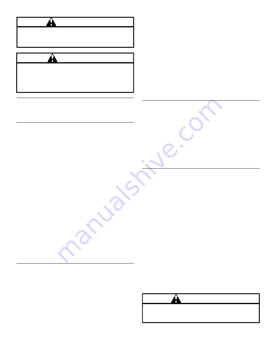 Whirlpool Gold WGFD295 Installation Instructions Manual Download Page 4