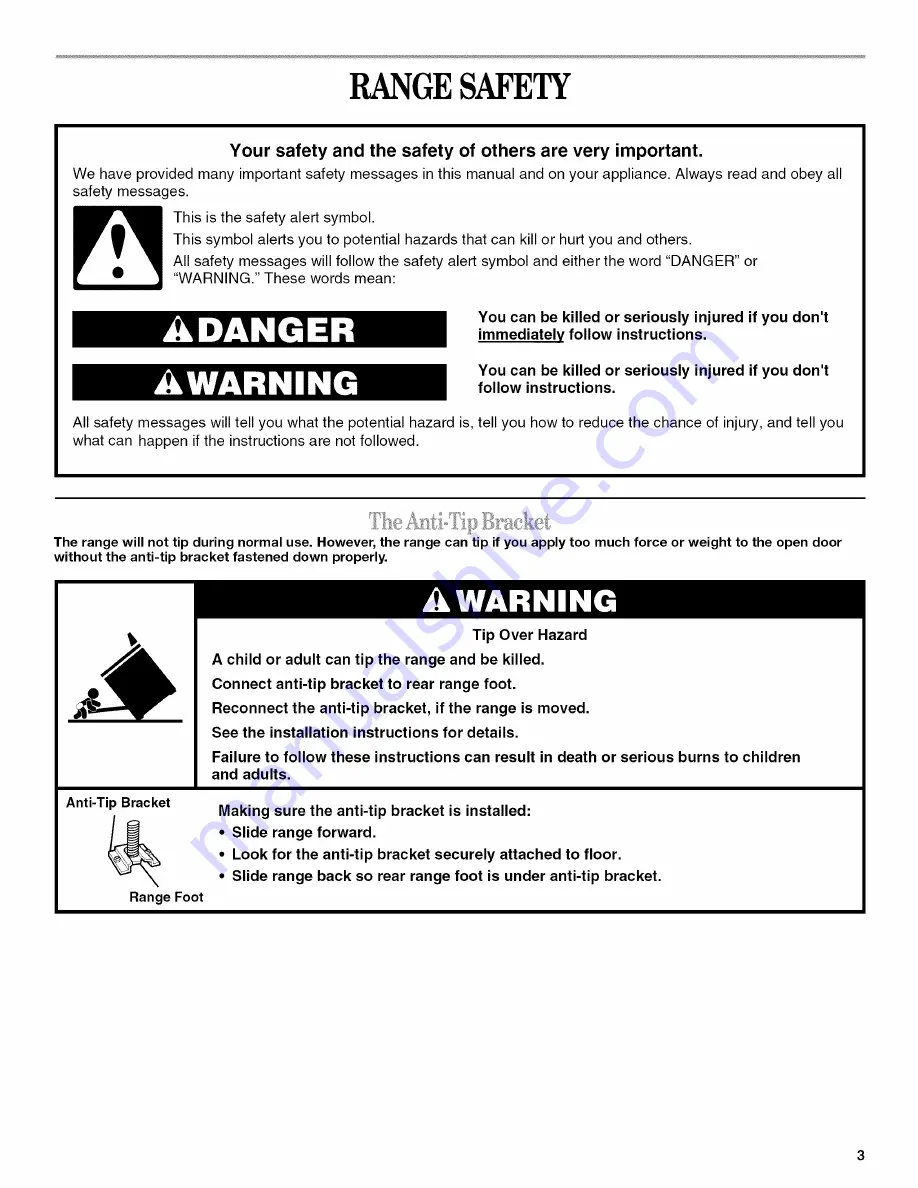 Whirlpool GR440LXL Use & Care Manual Download Page 75