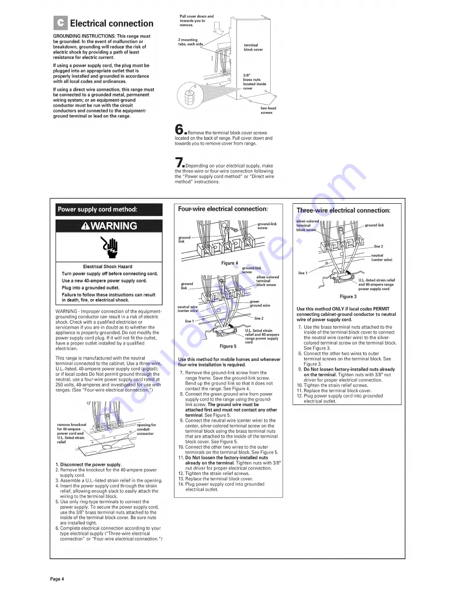 Whirlpool GR458LXLQ0 Скачать руководство пользователя страница 4