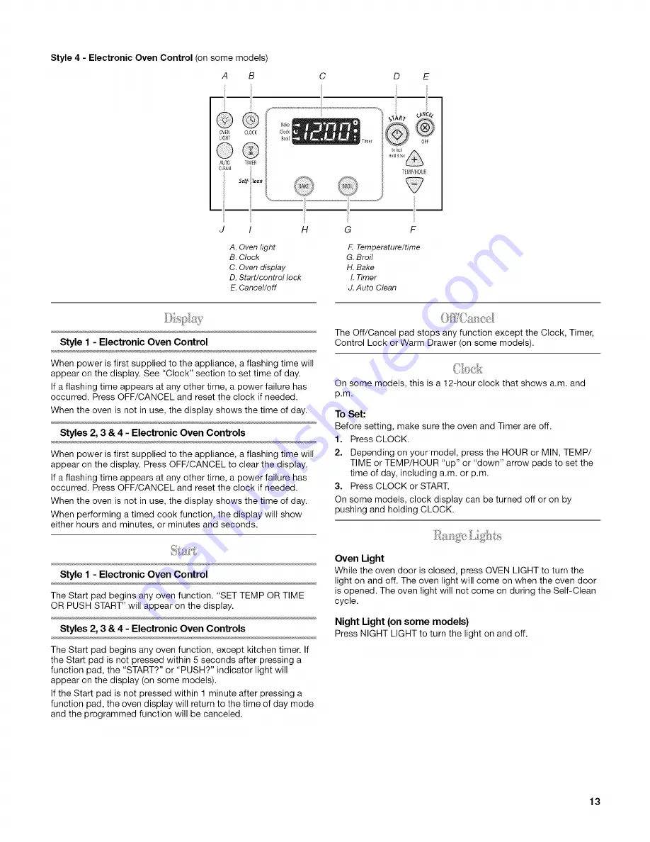 Whirlpool GR563LXSB2 Use & Care Manual Download Page 13