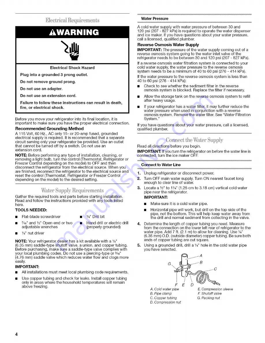 Whirlpool GT1SHTXMQ03 Скачать руководство пользователя страница 4