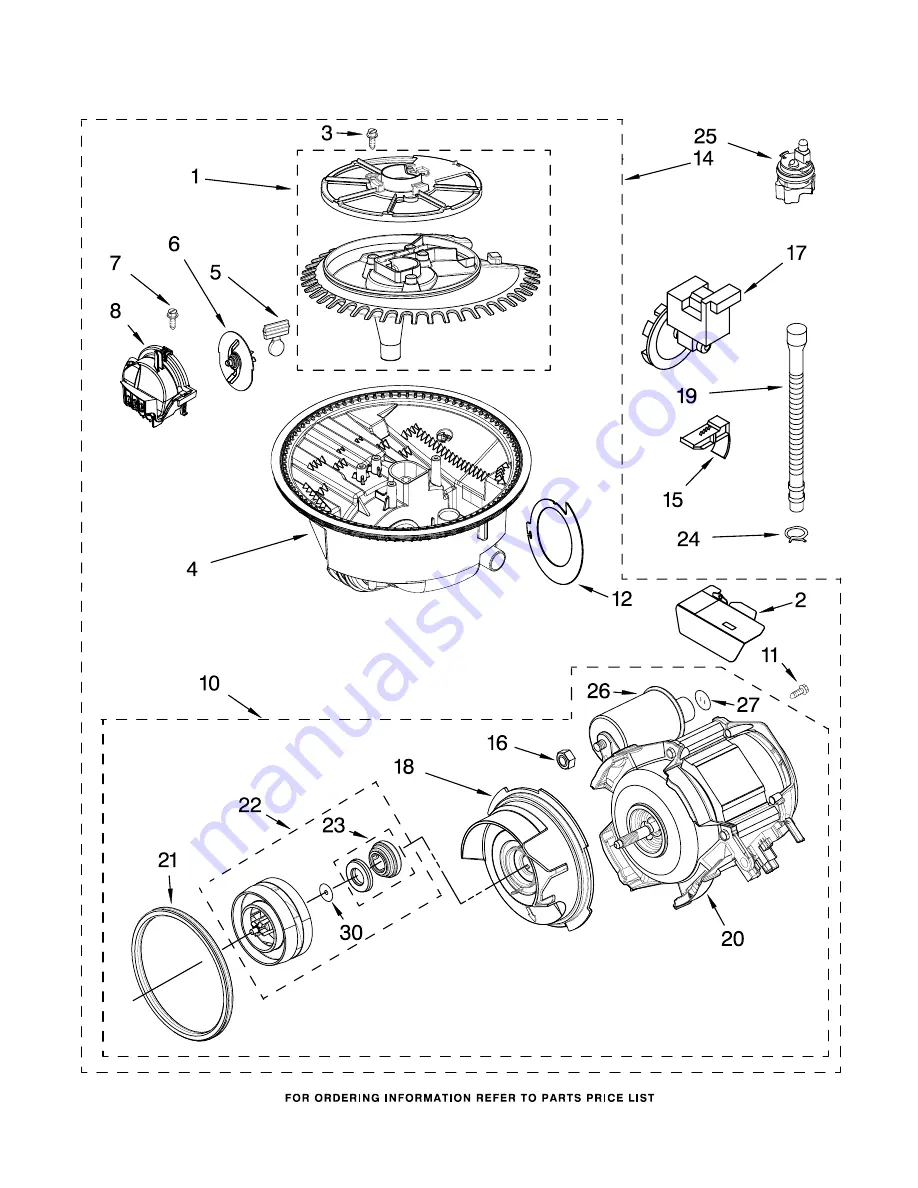 Whirlpool GU2200XTSB0 Parts List Download Page 9