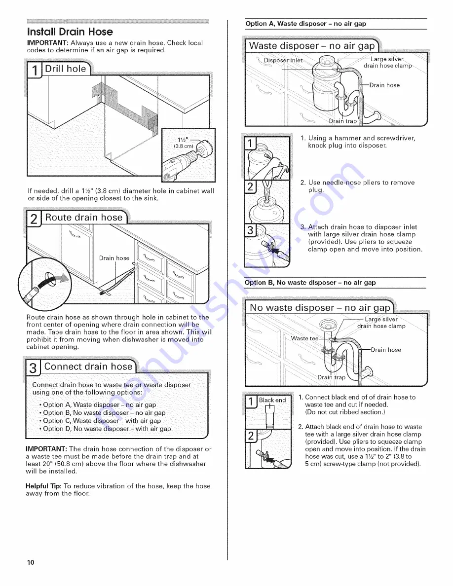 Whirlpool GU3000XTXB2 Installation Instructions Manual Download Page 58