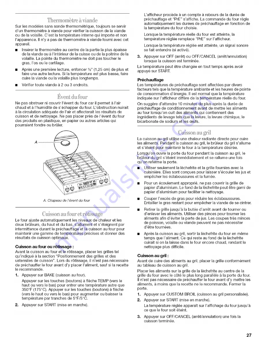 Whirlpool GW395LEPB01 Use & Care Manual Download Page 27