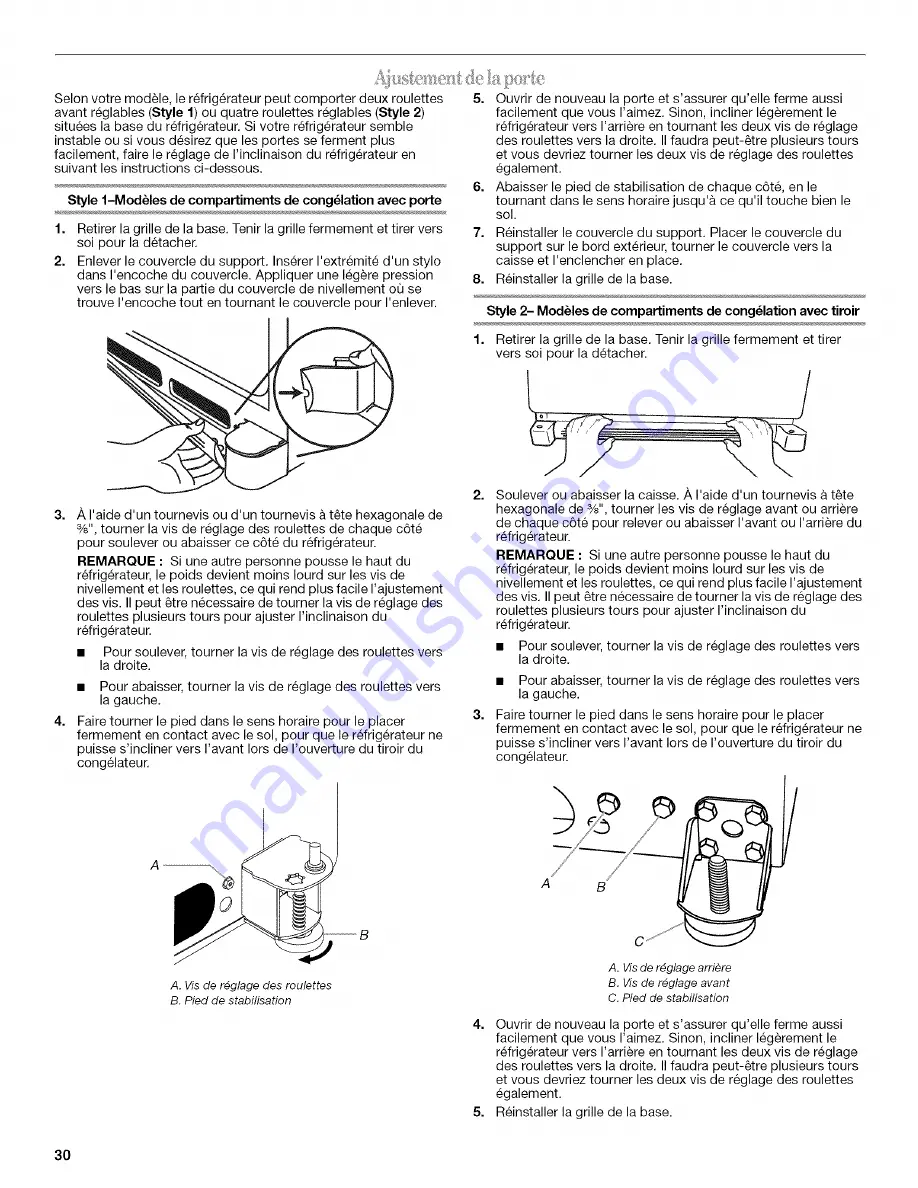 Whirlpool GX5FHDXTQ01 Скачать руководство пользователя страница 30