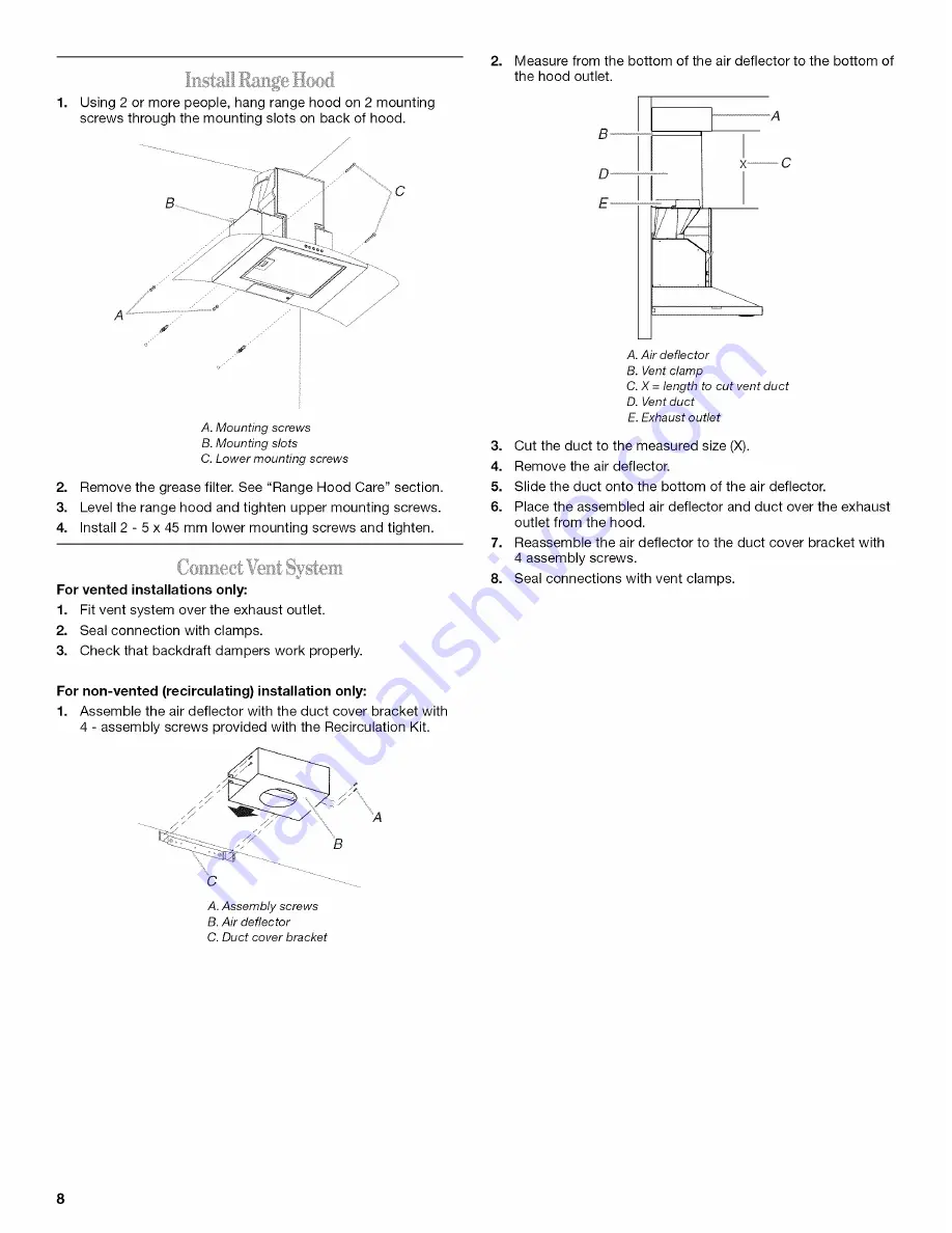 Whirlpool GXW6530DXS0 Скачать руководство пользователя страница 8