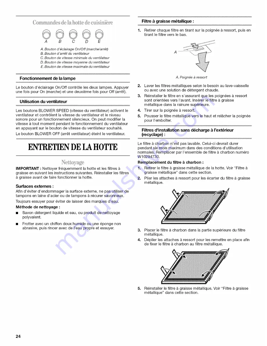 Whirlpool GXW6530DXS0 Скачать руководство пользователя страница 24