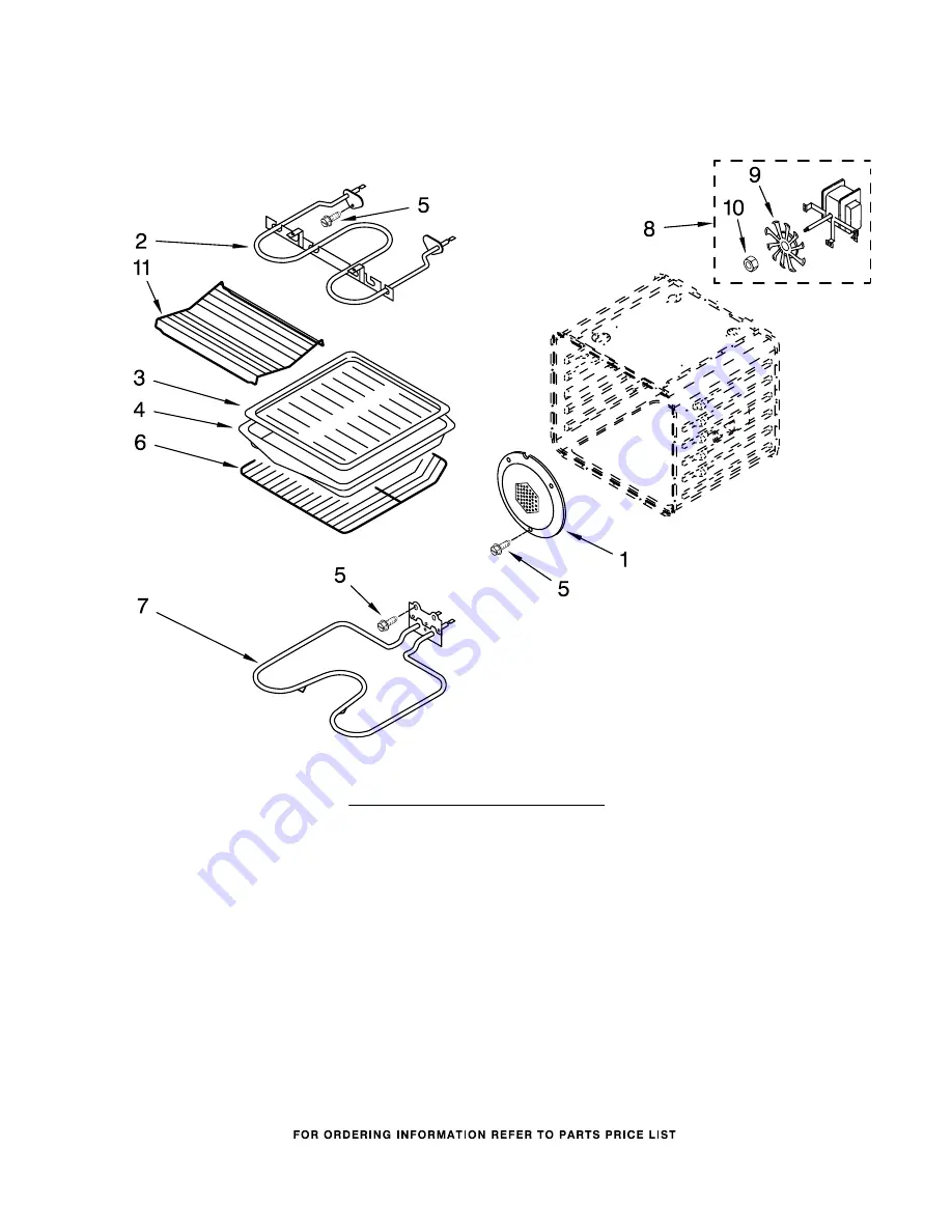 Whirlpool GY398LXPB02 Parts List Download Page 7