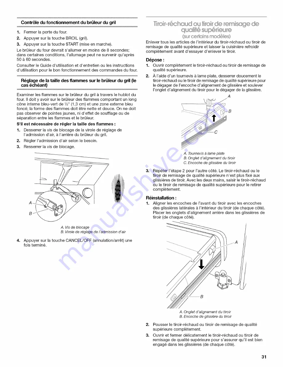 Whirlpool IGS426AS1 Installation Instructions Manual Download Page 71