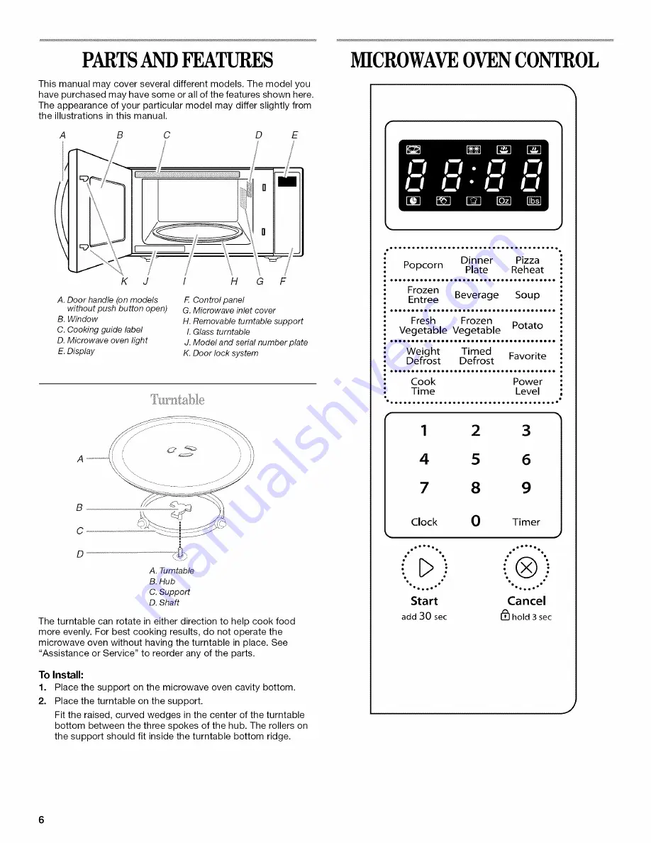 Whirlpool KCMS1655 Скачать руководство пользователя страница 6