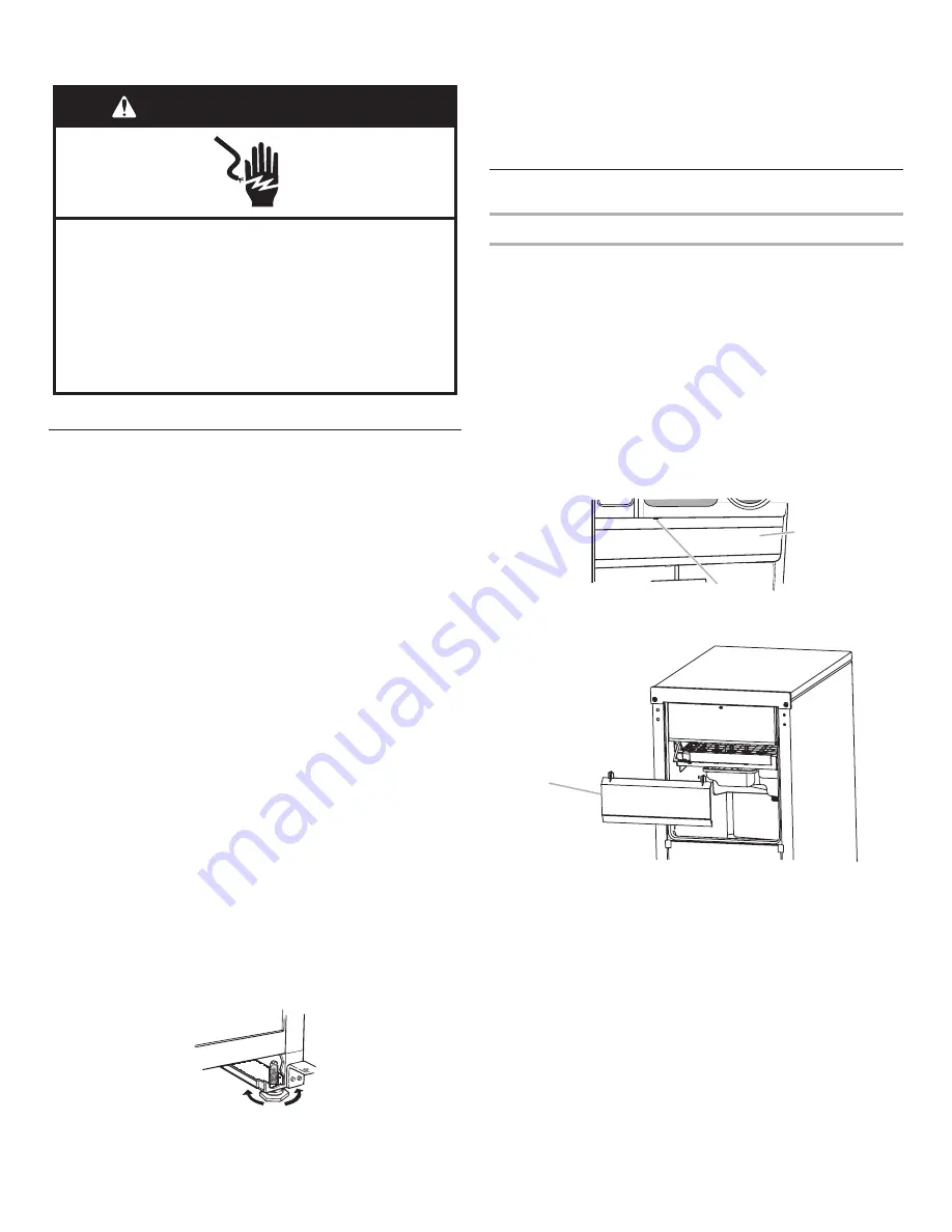 Whirlpool KUID308HPS Installation Instructions Manual Download Page 23