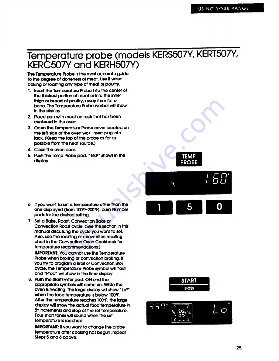 Whirlpool LA543OXP Use And Care Manual Download Page 25