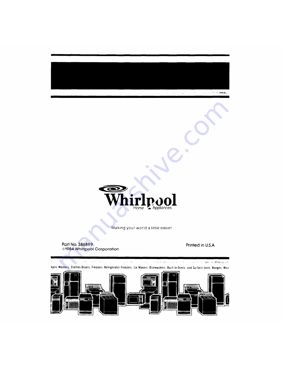 Whirlpool LA5700XP Use & Care Manual Download Page 16