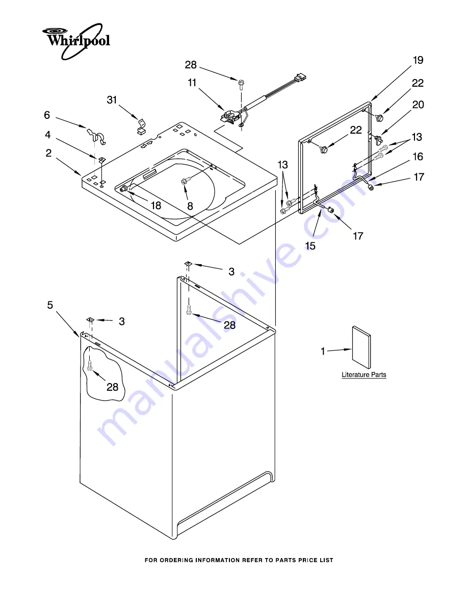 Whirlpool LBR4132JQ0 Скачать руководство пользователя страница 1