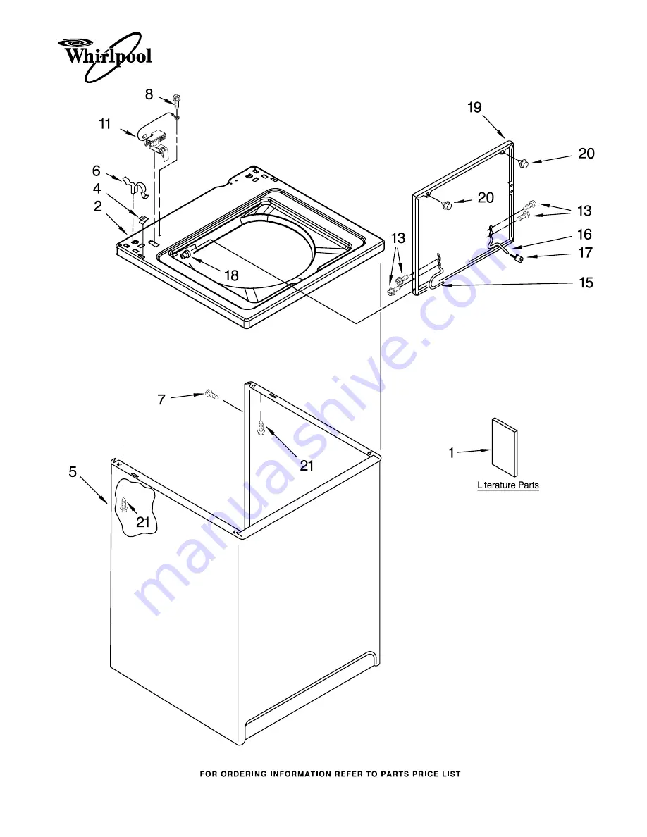 Whirlpool LBR5432PQ2 Скачать руководство пользователя страница 1