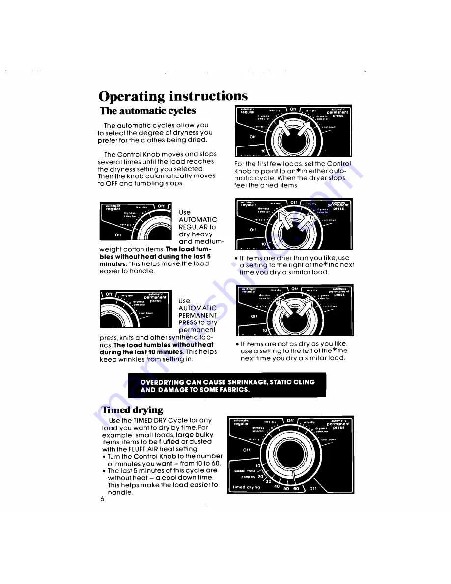 Whirlpool LE-7680XM User Manual Download Page 6