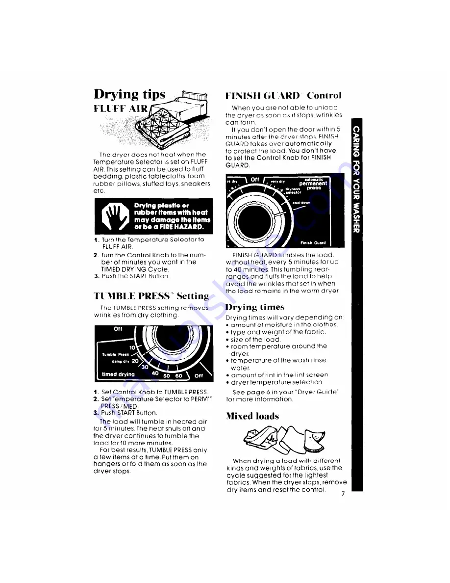 Whirlpool LE7800XM Скачать руководство пользователя страница 7