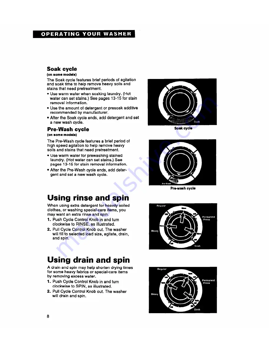 Whirlpool LLR5144BQ0 Скачать руководство пользователя страница 8