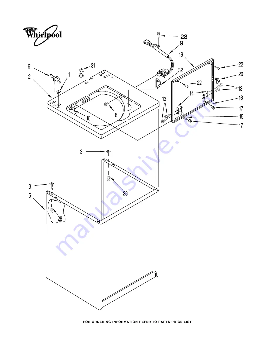 Whirlpool LLT8244AN0 Скачать руководство пользователя страница 1