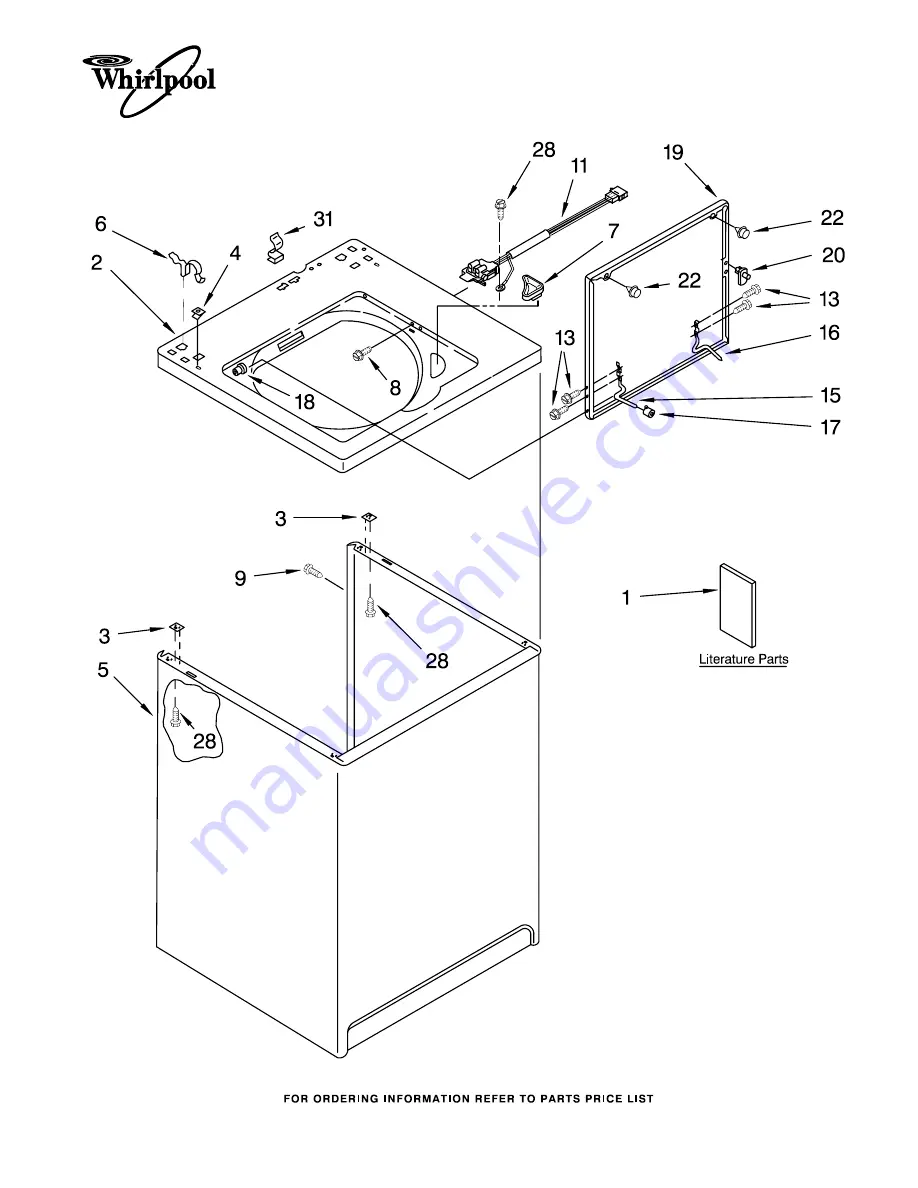 Whirlpool LSB6000LQ0 Скачать руководство пользователя страница 1