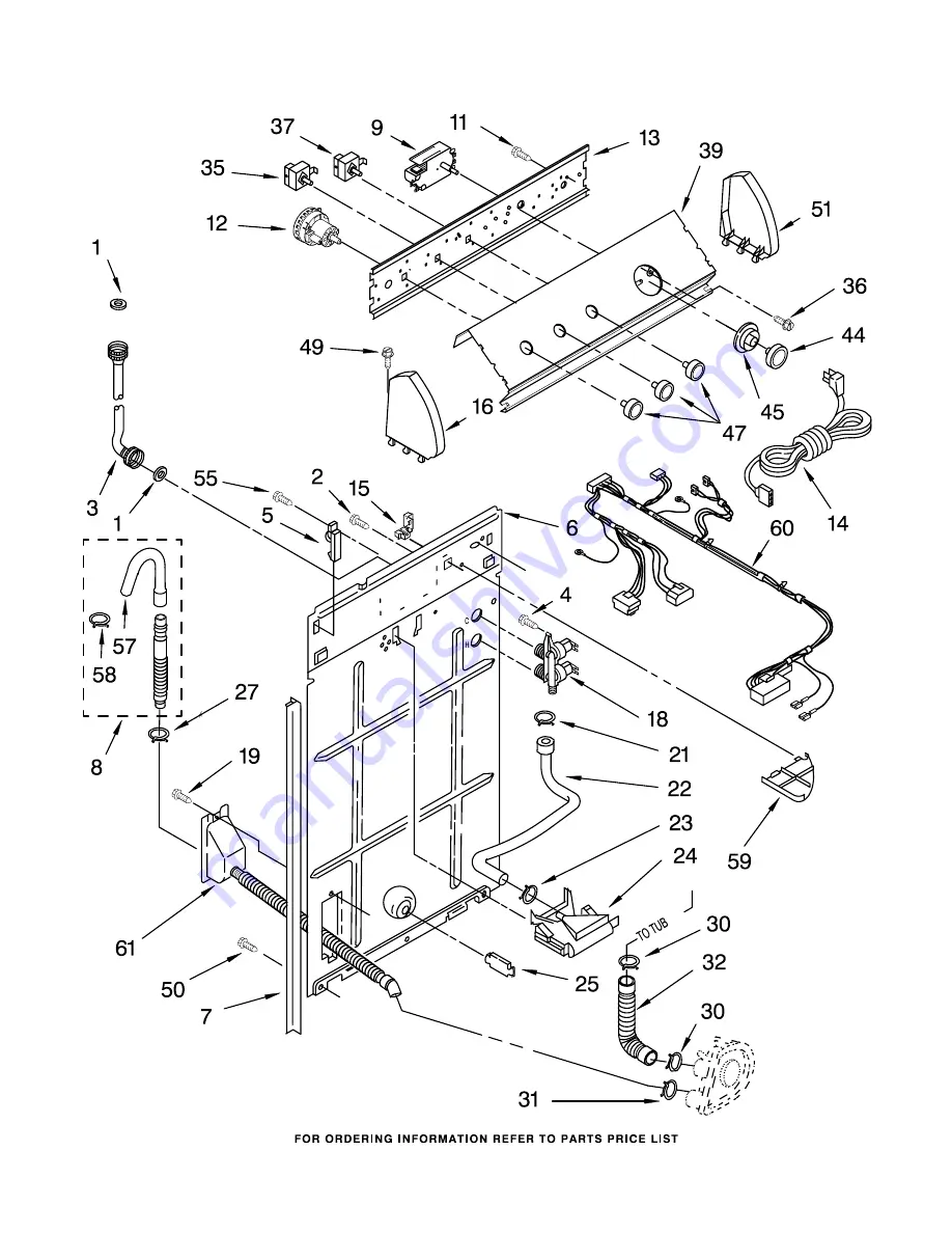 Whirlpool LSQ8000JQ0 Parts List Download Page 3