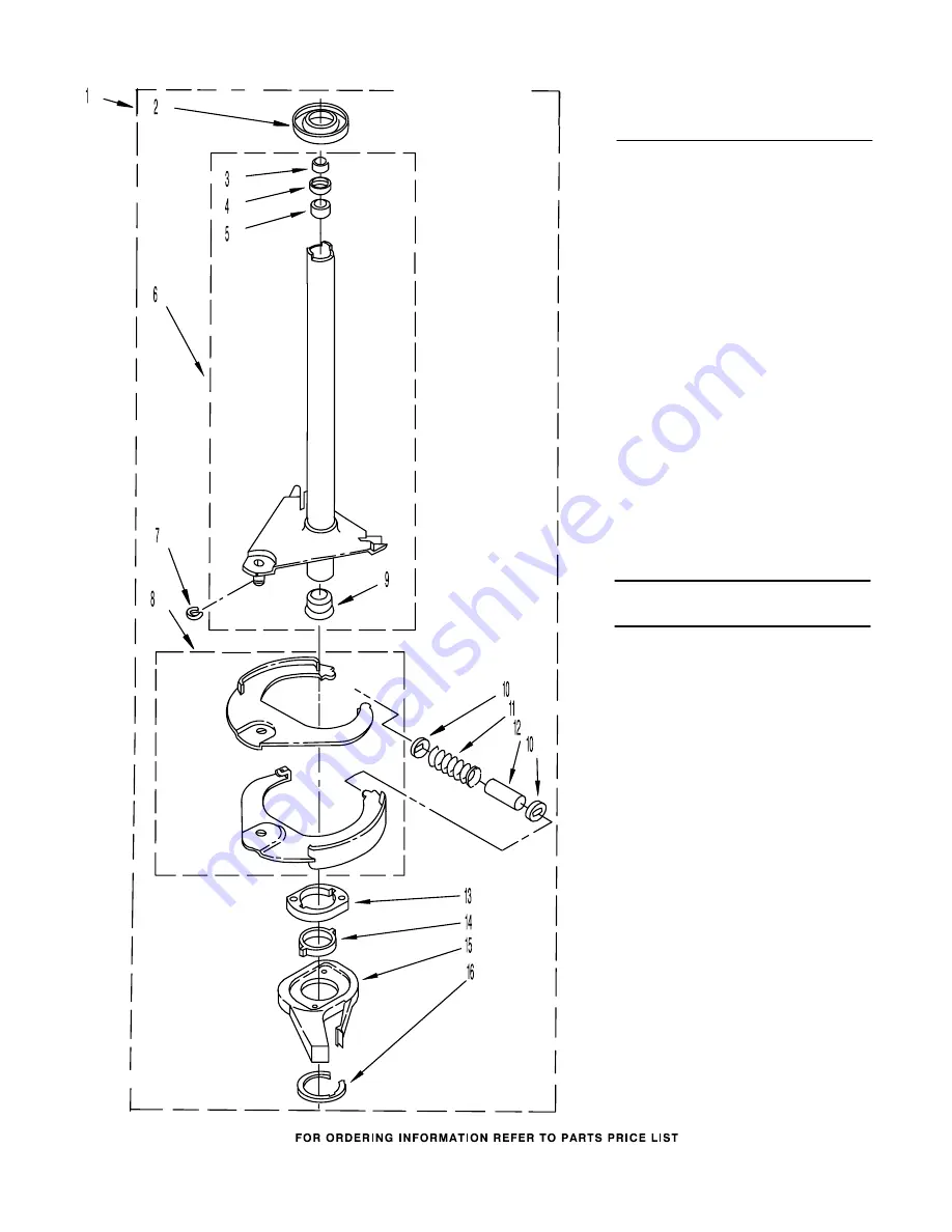 Whirlpool LSR5233AG0 Parts List Download Page 11