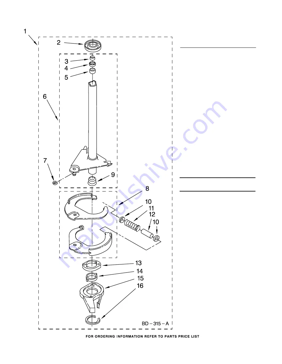 Whirlpool LSR8433KQ1 Parts Catalog Download Page 11