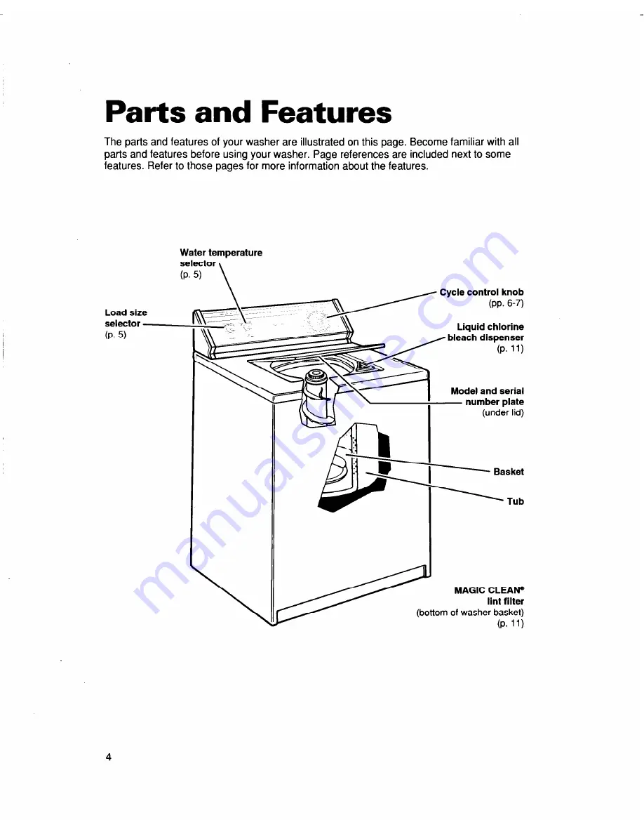 Whirlpool LSS7233DQ0 Use And Care Manual Download Page 4